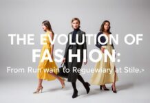 The Evolution of Fashion: From Runway to Everyday Style The Evolution of Fashion: From Runway to Everyday Style