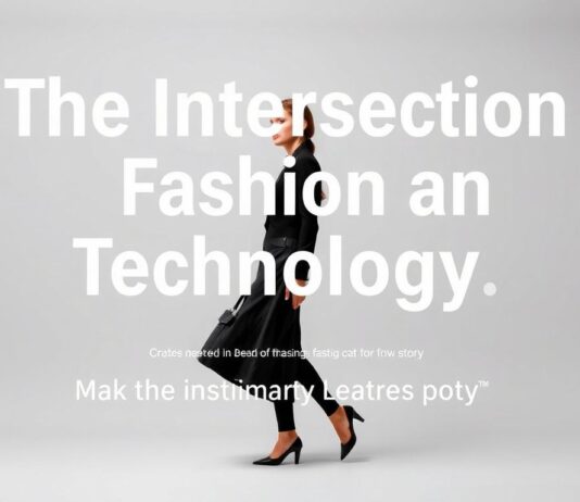The Intersection of Fashion and Technology: A Modern Love Story The Intersection of Fashion and Technology: A Contemporary Love Story