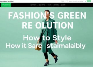 Fashion’s Green Revolution: How to Style Sustainably Fashion's Green Revolution: How to Style Sustainably