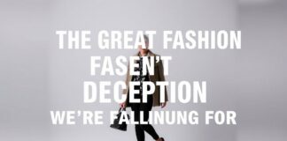The Great Fashion Lie We’re All Buying Into The Great Fashion Deception We're All Falling For
