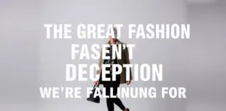 The Great Fashion Lie We’re All Buying Into The Great Fashion Deception We're All Falling For