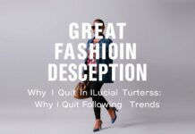 The Great Fashion Lie: Why I Stopped Chasing Trends The Great Fashion Deception: Why I Quit Following Trends