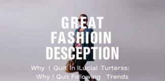 The Great Fashion Lie: Why I Stopped Chasing Trends The Great Fashion Deception: Why I Quit Following Trends