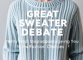 The Great Sweater Debate: Why We Need to Stop Apologizing for Our Style Choices The Great Sweater Debate: Why We Should Stop Apologizing for Our Fashion Choices