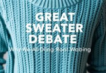 The Great Sweater Debate: Why We’re All Doing It Wrong The Great Sweater Debate: Why We're All Doing It Wrong