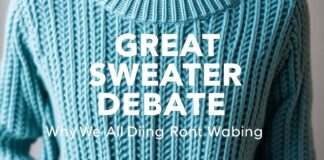 The Great Sweater Debate: Why We’re All Doing It Wrong The Great Sweater Debate: Why We're All Doing It Wrong