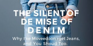 The Quiet Death of Denim: Why I’m Over Jeans and You Should Be Too The Silent Demise of Denim: Why I've Moved On from Jeans and You Should Too